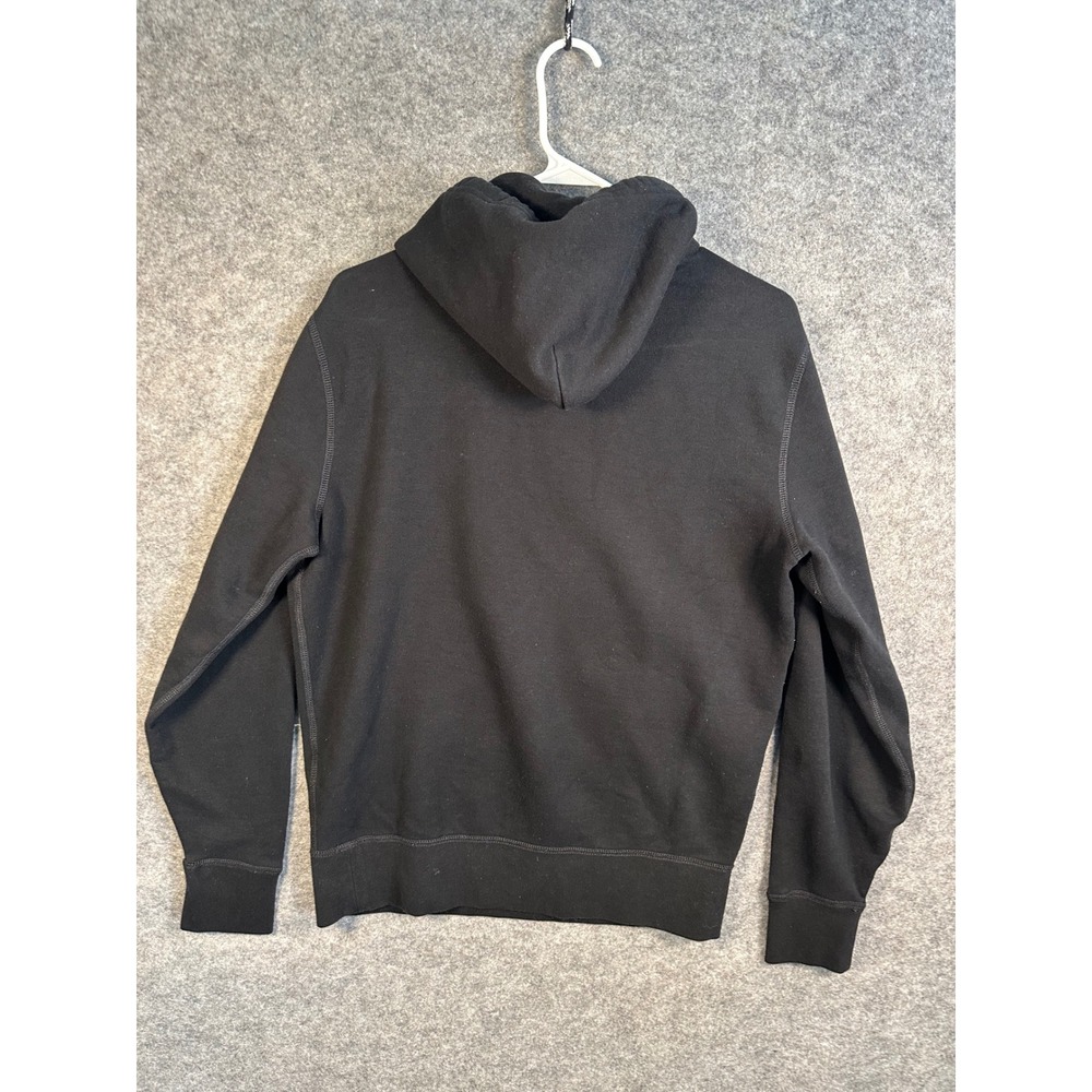 Polo Ralph Lauren Mens Black Fleece Hoodie Red Pony Logo Sweatshirt Small - Picture 7 of 7
